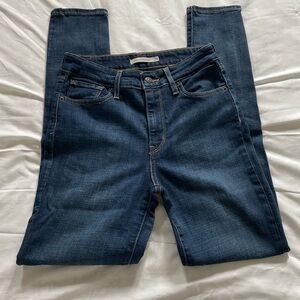 Levi’s 721 High Rise Skinny Blue Jeans